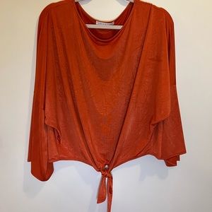 Orange blouse (L)